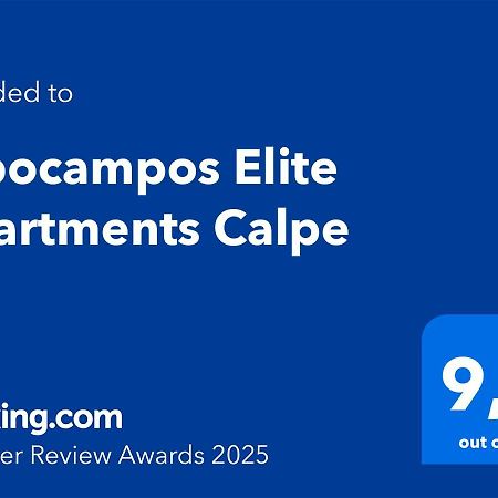 Hipocampos Elite Apartments Calpe Bagian luar foto